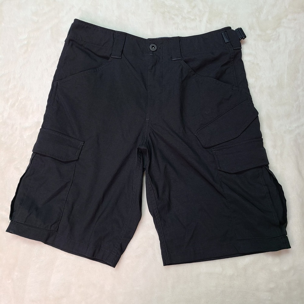 Outlier Mens 28 Experiment 246 Future Cargo Shorts F.Cloth Snap Button Pockets